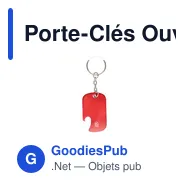 Porte-Clés Ouvre Bouteille Personnalisable avec Logo - Sawad - Miniature 10