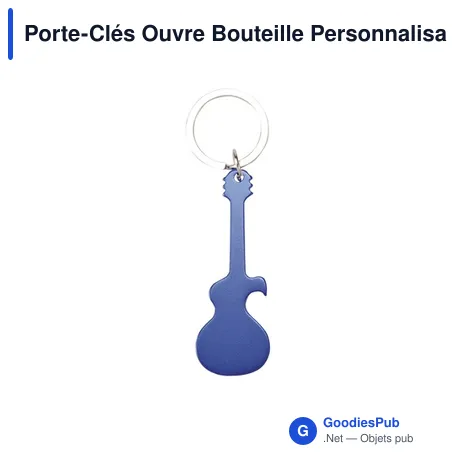 Porte-Clés Ouvre Bouteille Personnalisable avec Logo - Singe