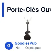 Porte-Clés Ouvre Bouteille Personnalisable avec Logo - Singe - Miniature 11