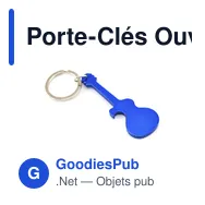 Porte-Clés Ouvre Bouteille Personnalisable avec Logo - Singe - Miniature 4