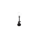 Variante noir - Porte-Clés Ouvre Bouteille Personnalisable avec Logo - Singe