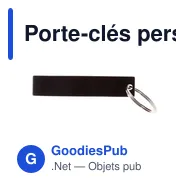 Porte-clés personnalisable avec décapsuleur Cleo pour logo - Miniature 7