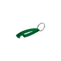 Variante vert - Porte-clés personnalisable avec décapsuleur Cleo pour logo
