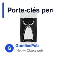 Porte-clés personnalisable ouvre-bouteilles avec logo - Madison - Miniature 3