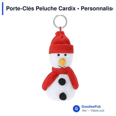 Porte-Clés Peluche Cardix
