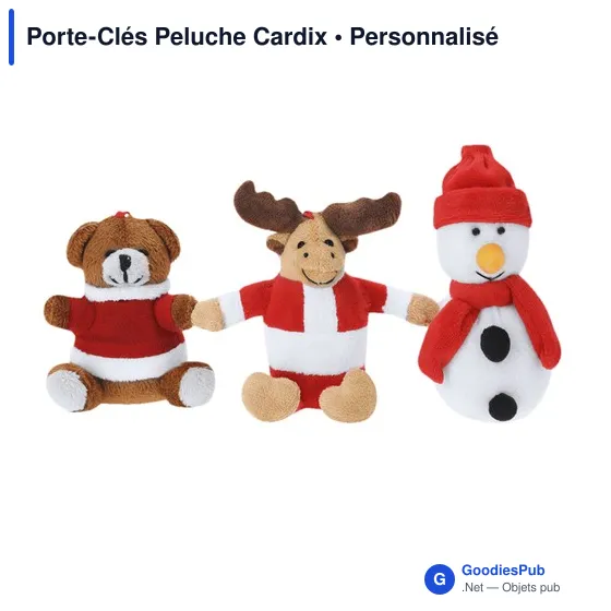 Porte-Clés Peluche Cardix - Image 9