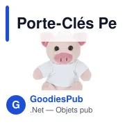 Porte-Clés Peluche Cernil - Miniature 2