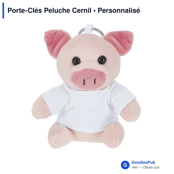 Porte-Clés Peluche Cernil - Image 2
