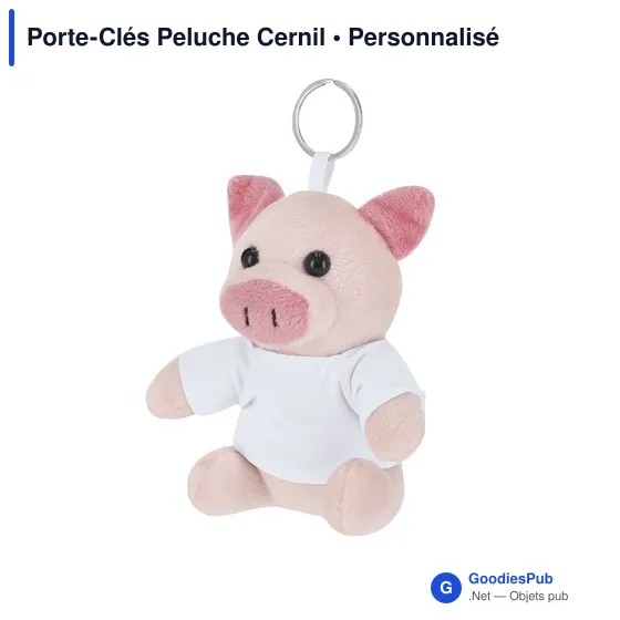 Porte-Clés Peluche Cernil - Image 3