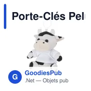 Porte-Clés Peluche Goose - Miniature 3