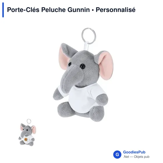 Porte-Clés Peluche Gunnin - Image 2