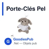 Porte-Clés Peluche Vireo - Miniature 1