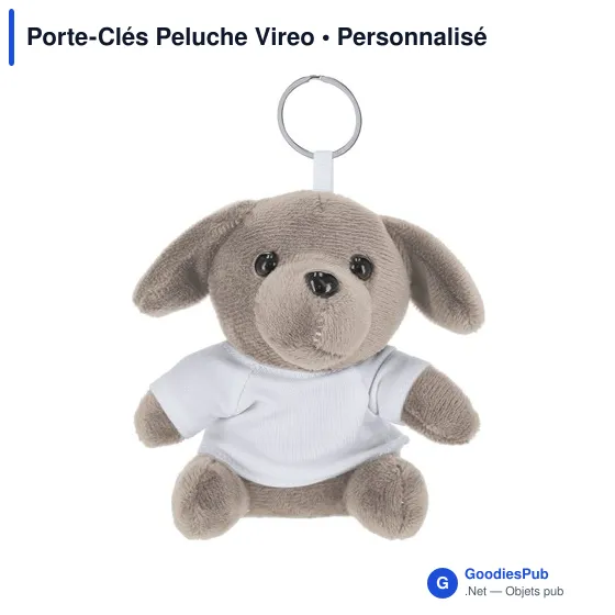 Porte-Clés Peluche Vireo - Image 2