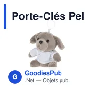 Porte-Clés Peluche Vireo - Miniature 3