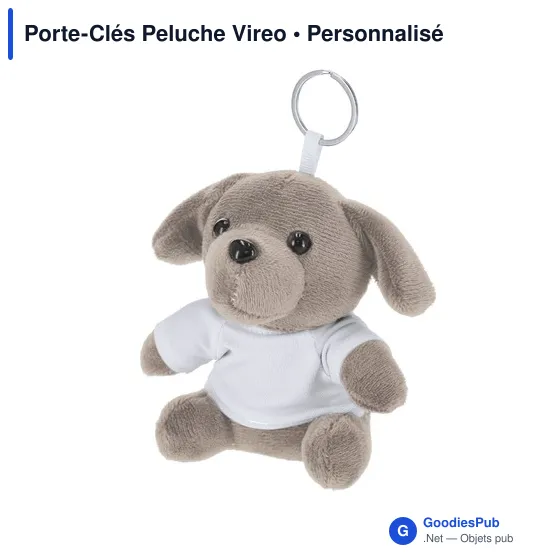 Porte-Clés Peluche Vireo - Image 3
