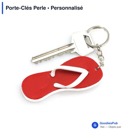 Porte-Clés Perle personnalisable avec logo - Accessoire clé original - Image 4
