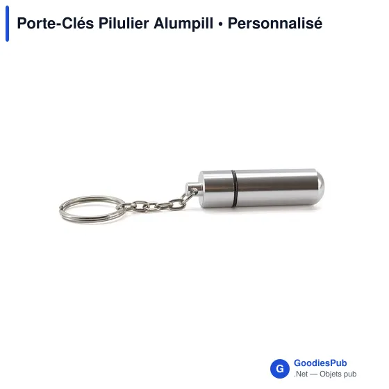 Porte-Clés Pilulier Alumpill - Image 2