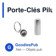 Porte-Clés Pilulier Alumpill - Miniature 3