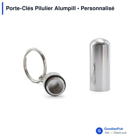 Porte-Clés Pilulier Alumpill - Image 3