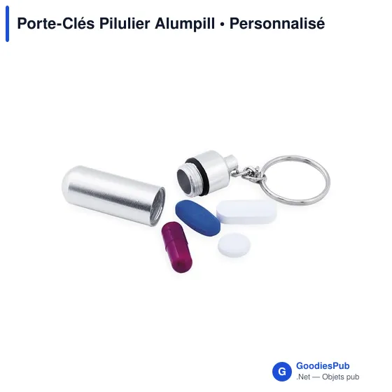 Porte-Clés Pilulier Alumpill - Image 4