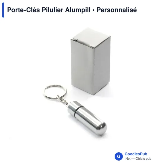 Porte-Clés Pilulier Alumpill - Image 5