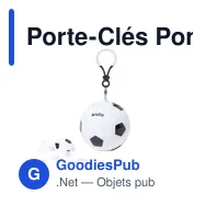 Porte-Clés Poncho Gol - Miniature 1