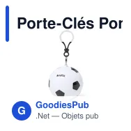 Porte-Clés Poncho Gol - Miniature 2