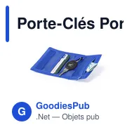 Porte-Clés Porte Monnaie personnalisable avec logo - Motok - Miniature 4