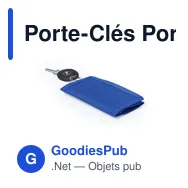 Porte-Clés Porte Monnaie personnalisable avec logo - Motok - Miniature 7