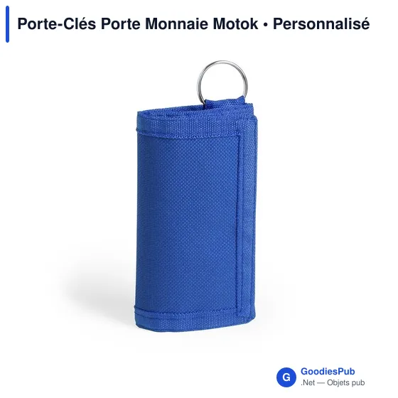 Porte-Clés Porte Monnaie personnalisable avec logo - Motok - Image 9