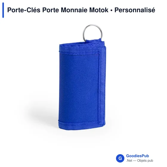 Porte-Clés Porte Monnaie personnalisable avec logo - Motok - Image 10