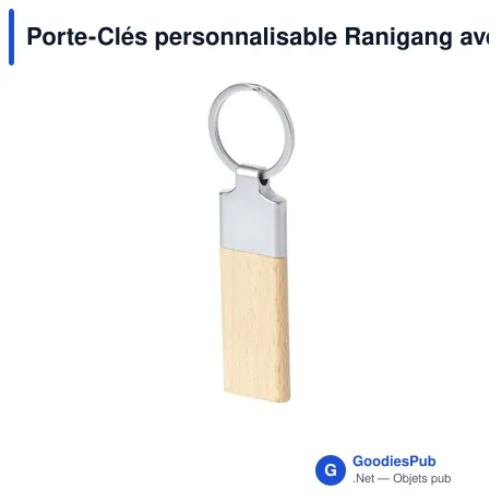 Porte-Clés personnalisable Ranigang avec logo pour entreprises