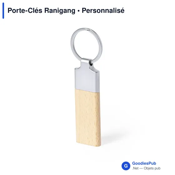Porte-Clés personnalisable Ranigang avec logo pour entreprises - Image 3