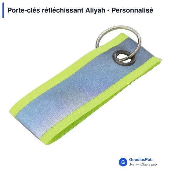 Porte-clés réfléchissant Aliyah - Image 2
