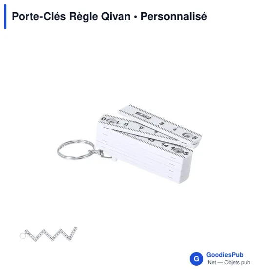 Porte-Clés Règle Qivan - Image 1
