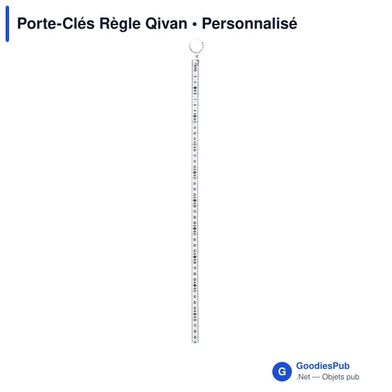 Porte-Clés Règle Qivan - Image 2