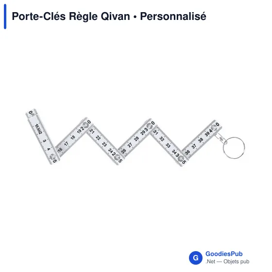 Porte-Clés Règle Qivan - Image 3