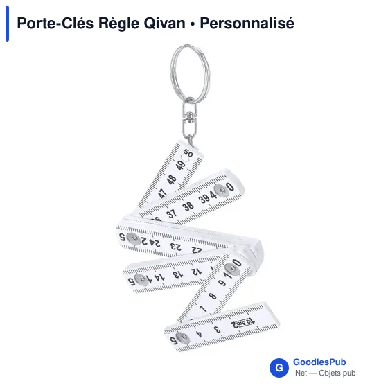 Porte-Clés Règle Qivan - Image 4