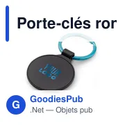 Porte-clés rond | Ando - Miniature 1
