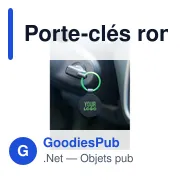 Porte-clés rond | Ando - Miniature 2