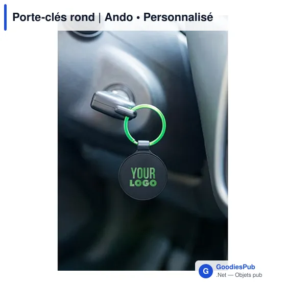 Porte-clés rond | Ando - Image 11