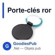 Porte-clés rond | Ando - Miniature 3