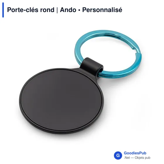 Porte-clés rond | Ando - Image 3