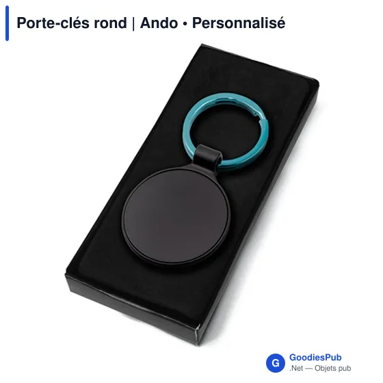 Porte-clés rond | Ando - Image 4