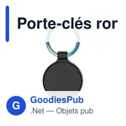Porte-clés rond | Ando - Miniature 5
