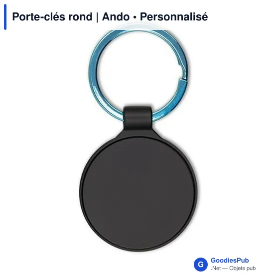 Porte-clés rond | Ando - Image 5