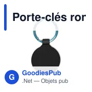 Porte-clés rond | Ando - Miniature 6