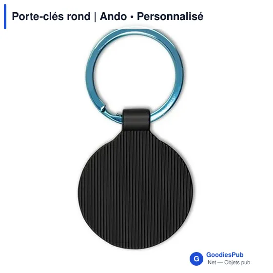 Porte-clés rond | Ando - Image 6