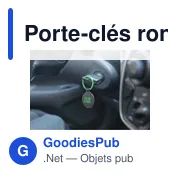 Porte-clés rond | Ando - Miniature 8