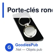 Porte-clés rond | Lisa - Miniature 1